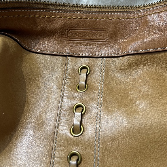 Coach bag, brand new condition, tan. Beautiful bag! - Picture 5 of 6